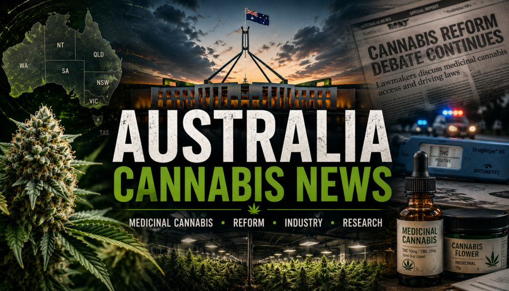 Cannabis News CG Australia Latest Legal and medicinal info